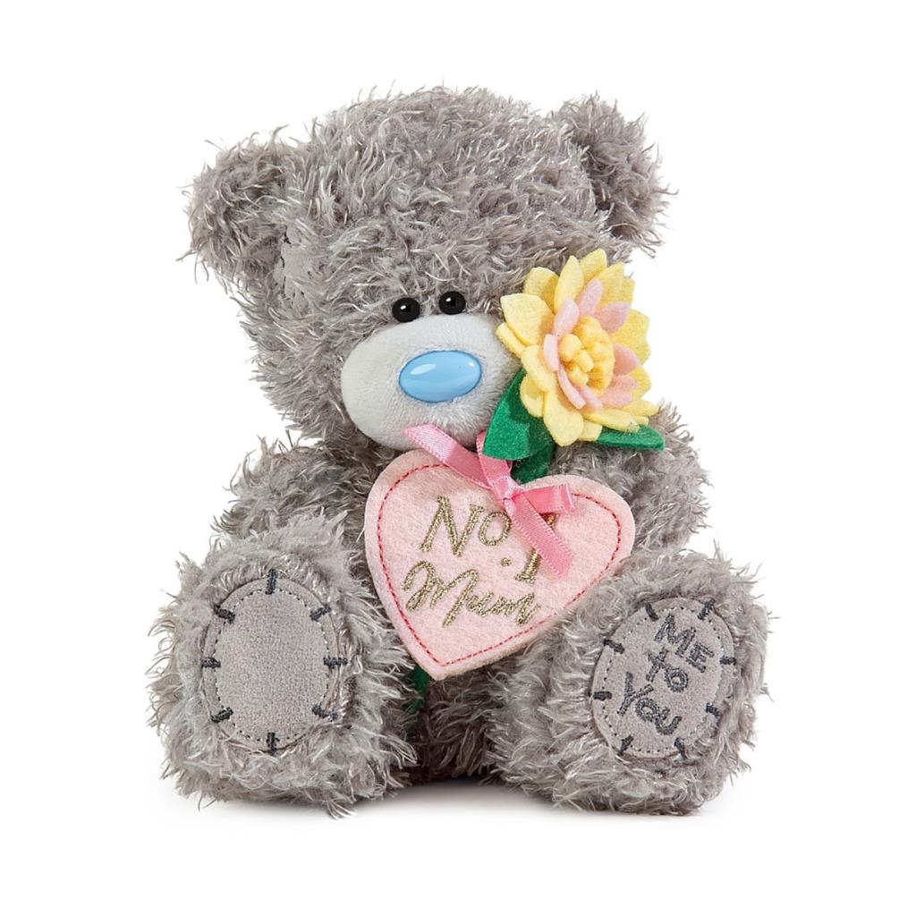 7"  No.1 Mum Heart & Flowers Me to You Bear Extra Image 2
